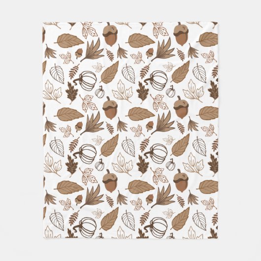 Fall Fleece Deken (Voorkant)