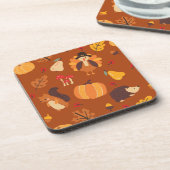 Fall Friends Bier Onderzetter (Linkerzijde)