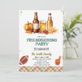 Fall Friends Food and Football invitation (Debout devant)