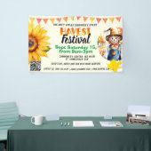 Fall Harvest Festival qr-code Spandoek (Beurs)