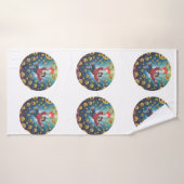 Fall in bubble  badhanddoek (Badhanddoek)