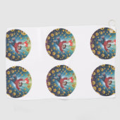 Fall in bubble  golfhanddoek (Horizontaal)