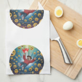 Fall in bubble theedoek (Quarter Fold)