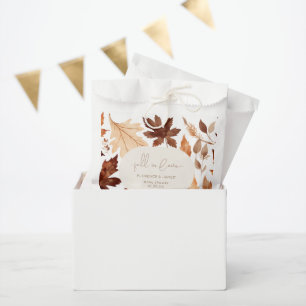Fall In Love Baby Shower Feest Bedankzakje