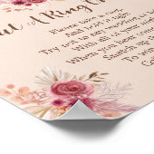 Fall In Love Boho Pumpkin Put A Ring On It Game Poster (Hoek)