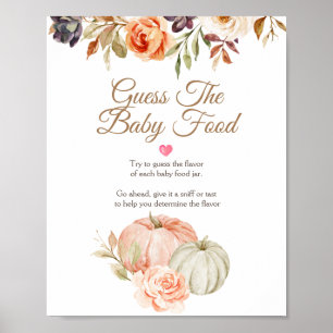 Fall In Love Bruiloft Feestje Raad de Babyvoeding Poster