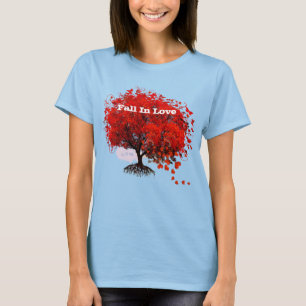 Fall In Love Hoodie Wervelingen Roots Harten Valle T-shirt