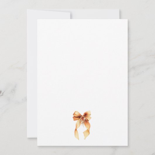 Fall in Love with Baby Shower Invitation Kaart (Achterkant)