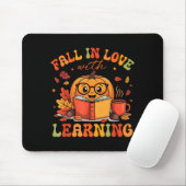 Fall In Love With Learning Autum Thanksgiving Teac Muismat (Met muis)
