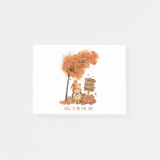 Fall is In the Air Autumn Lover Gift Post-it® Notes (Voorkant)
