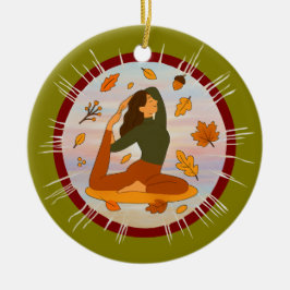 Fall Keramisch Ornament