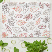 Fall laat esthetische keukenhanddoek achter (Gevouwen)