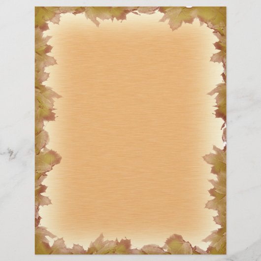 Fall Leaves Background Flyer (Voorkant)