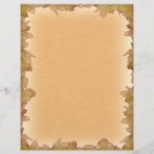 Fall Leaves Background Flyer (Achterkant)