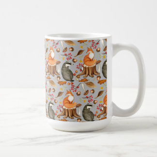 Fall Leaves Badger & Fox Koffiemok