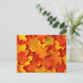 Fall Leaves Briefkaart (Staand voorkant)