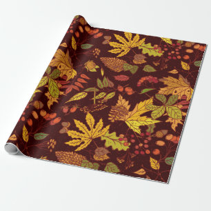 Fall Leaves Cadeaupapier