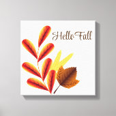 Fall Leaves Canvas Art (Voorkant)