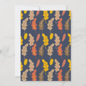 Fall Leaves Cocktail Party Invitation (Dos)