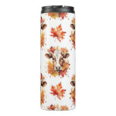 Fall Leaves Dairy Koe Thermosbeker (Achterkant)