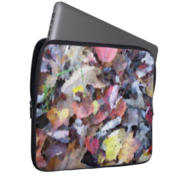 Fall Leaves Electronics Bag Laptop Sleeve (Voorkant Rechts)