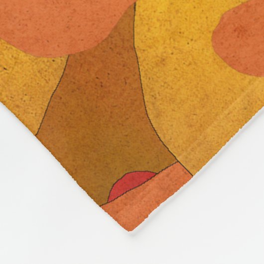 Fall Leaves Fleece Blanket Deken (Hoek)