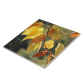 Fall Leaves Foliage Ceramic Tile Tegeltje (Zijkant)