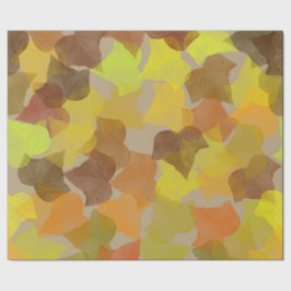 Fall Leaves Print Cadeaupapier