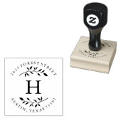 Fall Leaves Rubberstempel (Gestempeld)