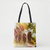Fall Leaves Rust Gold Salie Kleuren Draagtas (Voorkant)
