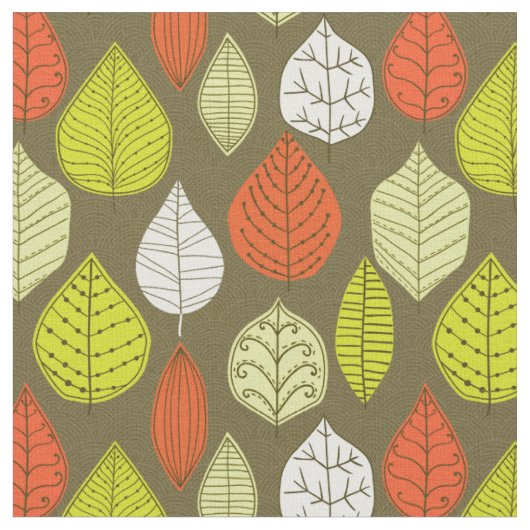 Fall Leaves Stof (Close Up)