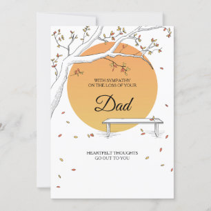 Fall Leaves Sympathokaart Kaart