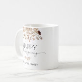 Fall Leaves Thanksgiving Dinner Mug (Devant gauche)