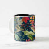 Fall Leaves Tweekleurige Koffiemok (Voorkant links)