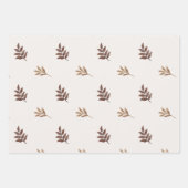 Fall Leaves Waterverf Inpakpapier Vel (Voorkant 2)