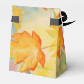 Fall Leaves Wedding Favor Box Bedankdoosjes (Achterkant)