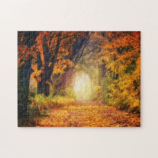 Fall Mountain Art Pittoresque Puzzles Complexe Jig (Horizontal)