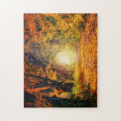 Fall Mountain Art Pittoresque Puzzles Complexe Jig (Vertical)