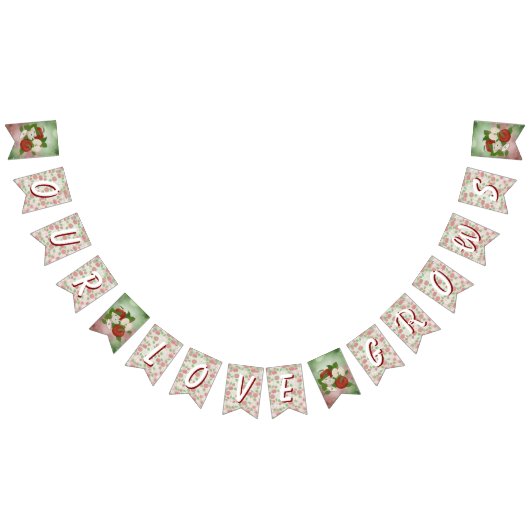 Fall Orchard Apple Harvest Birthday Bunting Banner (Alle)