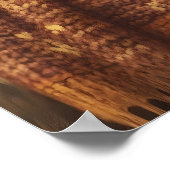 Fall Owl Art Print, Autumn Clothes, Rustic Home Poster (Hoek)