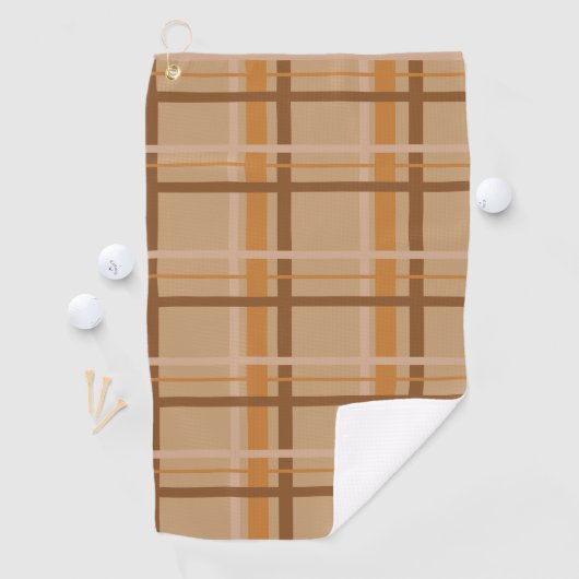 Fall Plaid Golfhanddoek (Insitu)