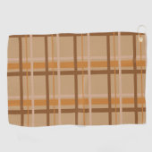 Fall Plaid Golfhanddoek (Horizontaal)