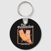 Fall Prevention Don't Fall Y'all Physical Therapy  Sleutelhanger (Voorkant)