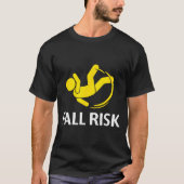 Fall Risk Balance Issues Funny Fall Risk T-shirt (Voorkant)