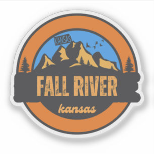 Fall River, Kansas Sticker
