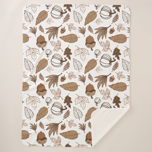 Fall Sherpa Deken (Voorkant)