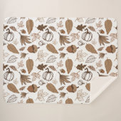 Fall Sherpa Deken (Voorkant (horizontaal))