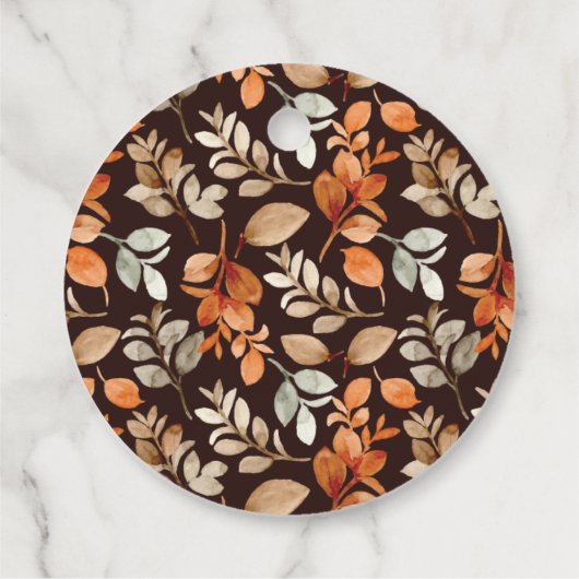 Fall Simmer Bedankjes Labels (Achterkant)