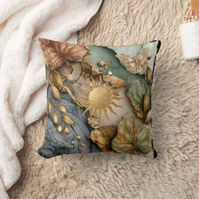 Fall solstice Throw Pillow Kussen (Deken)