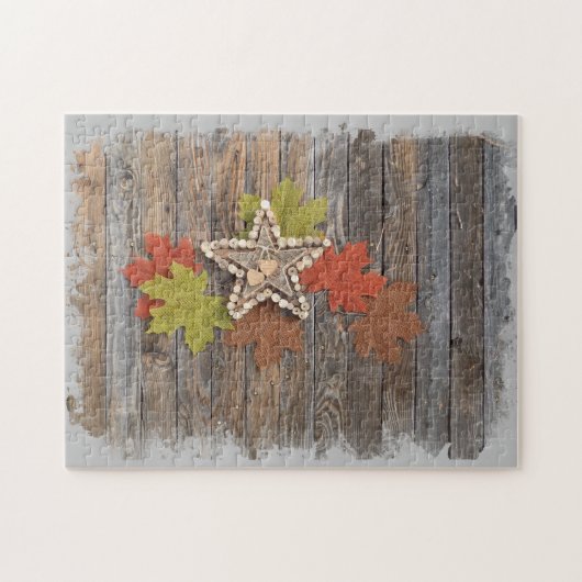 Fall Stars flexible puzzle puzzle (Horizontal)